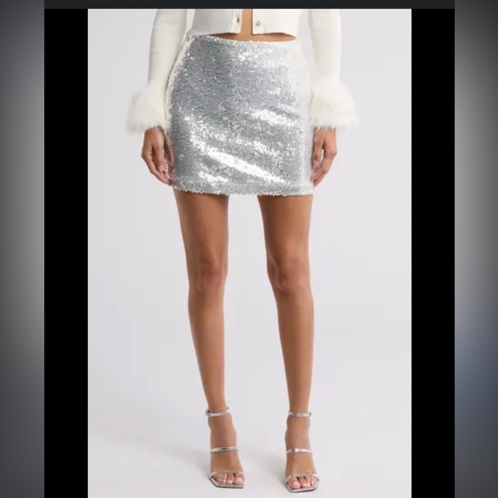 Wayf Sequin Miniskirt
WAYF